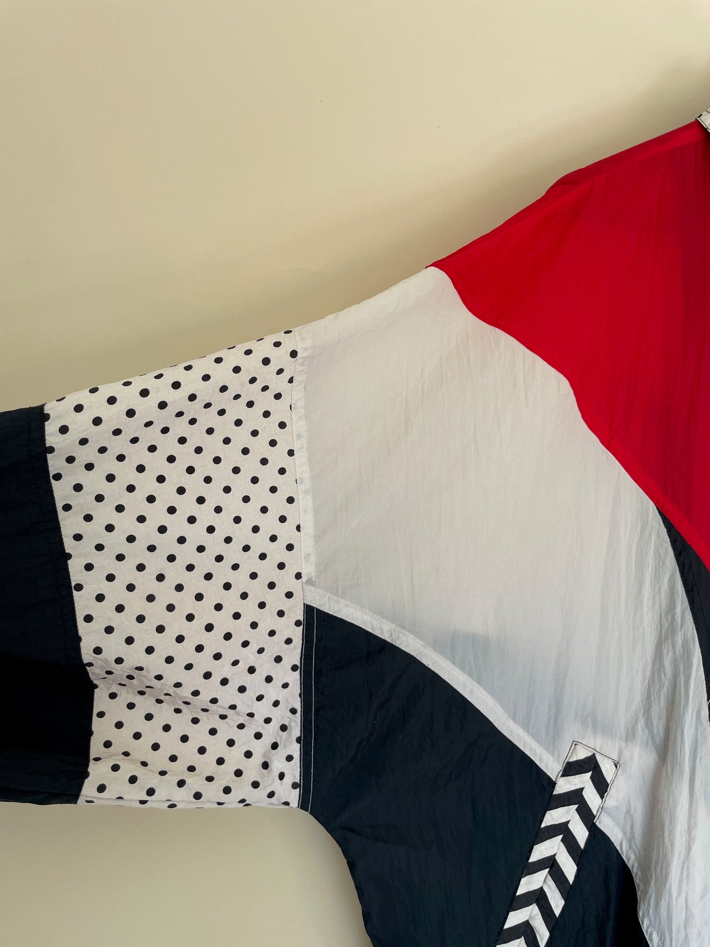 Kway à pois vintage