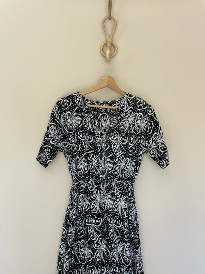 Robe imprimée vintage