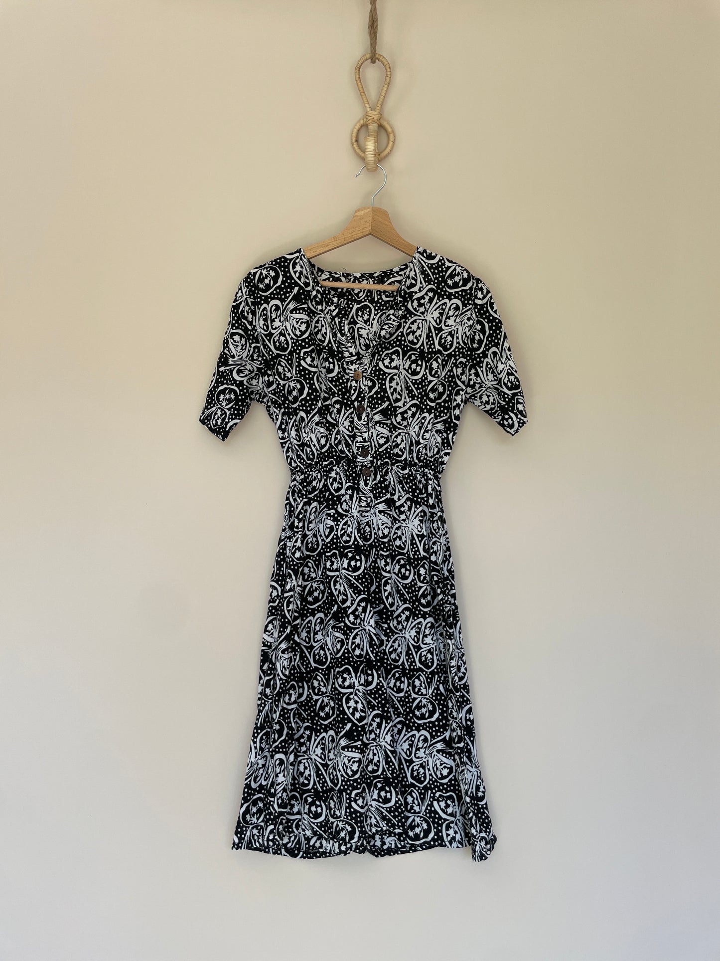 Robe imprimée vintage